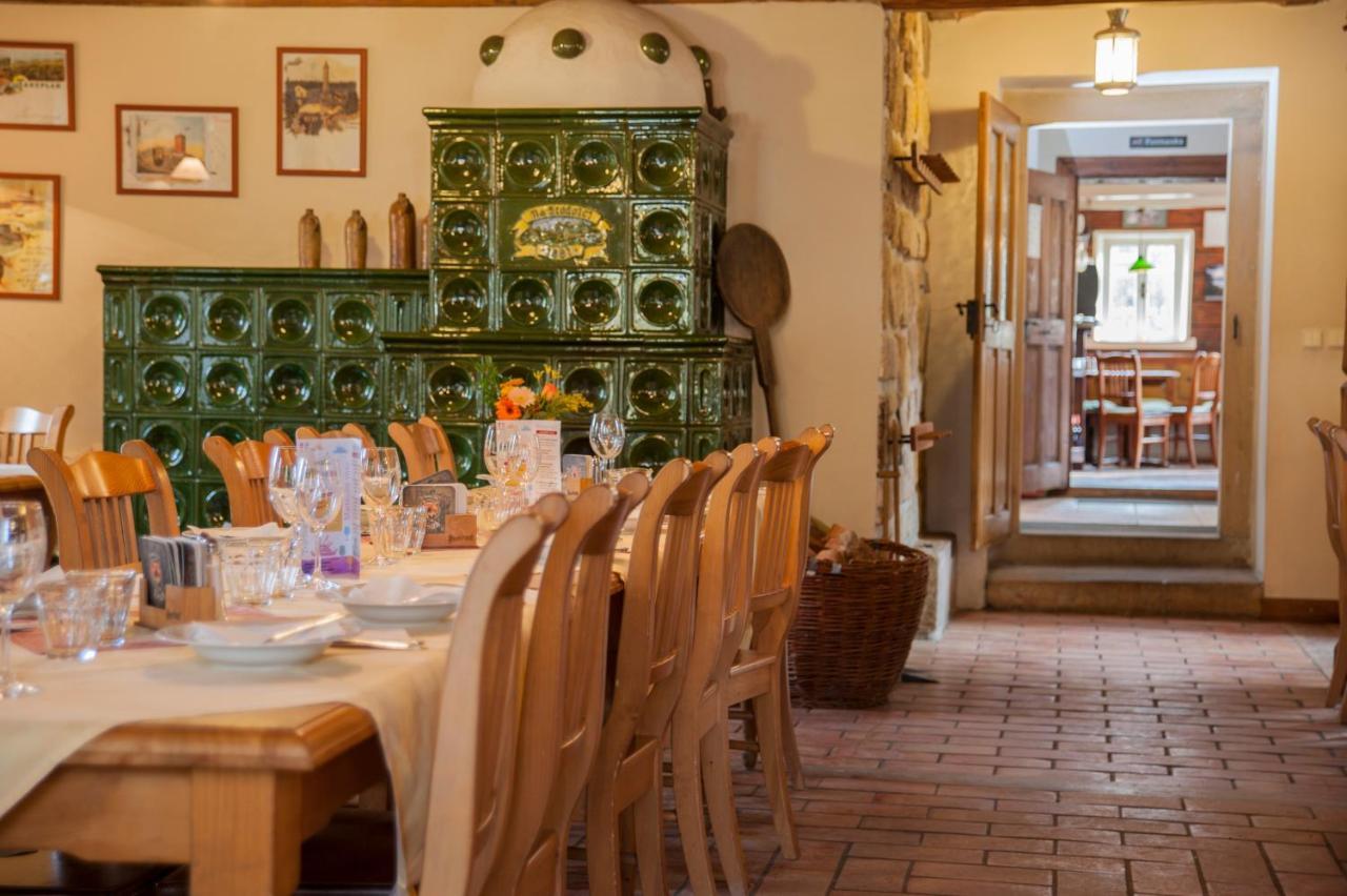 Penzion Na Stodolci Chřibská Esterno foto