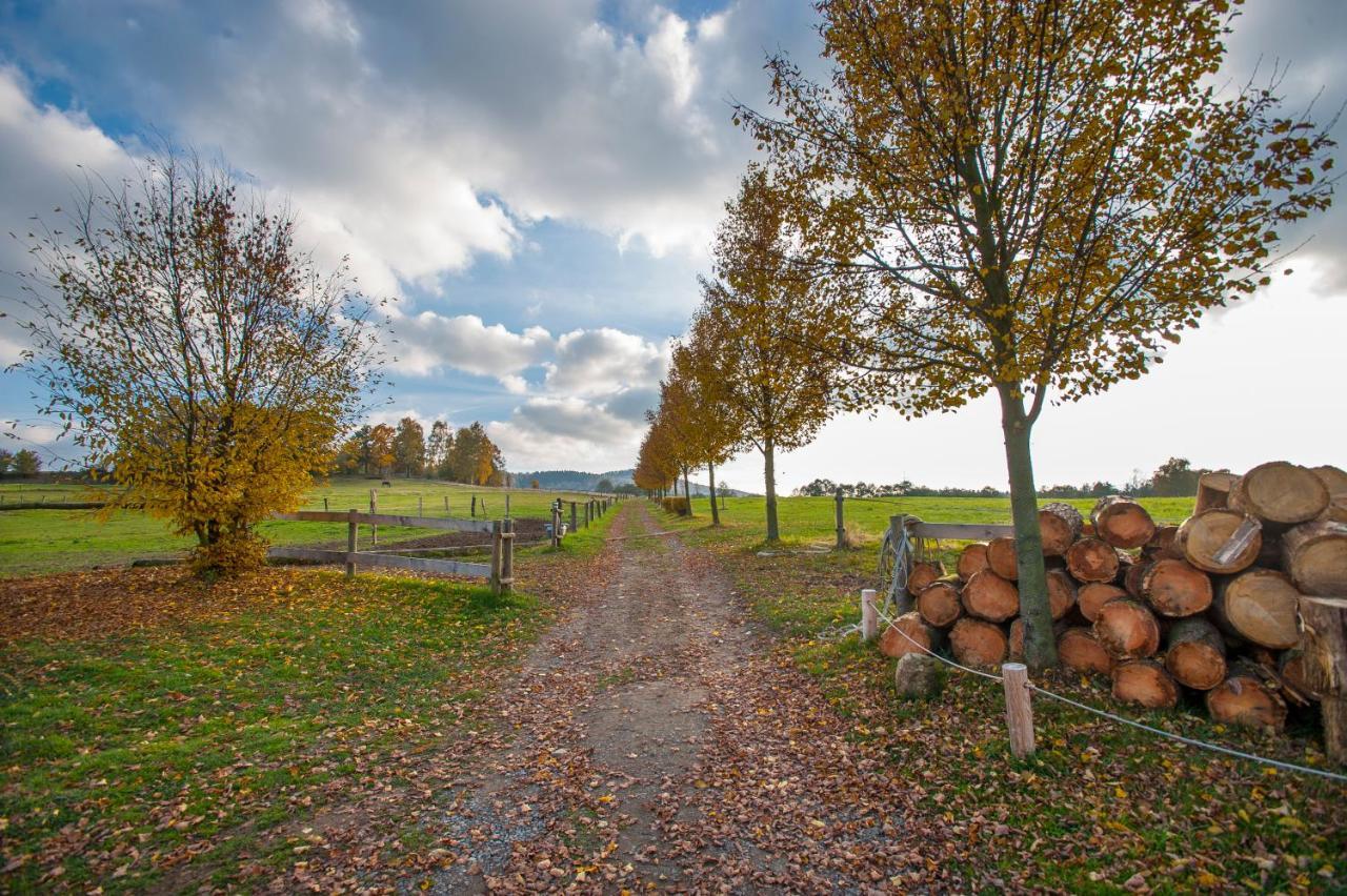 Penzion Na Stodolci Chřibská Esterno foto